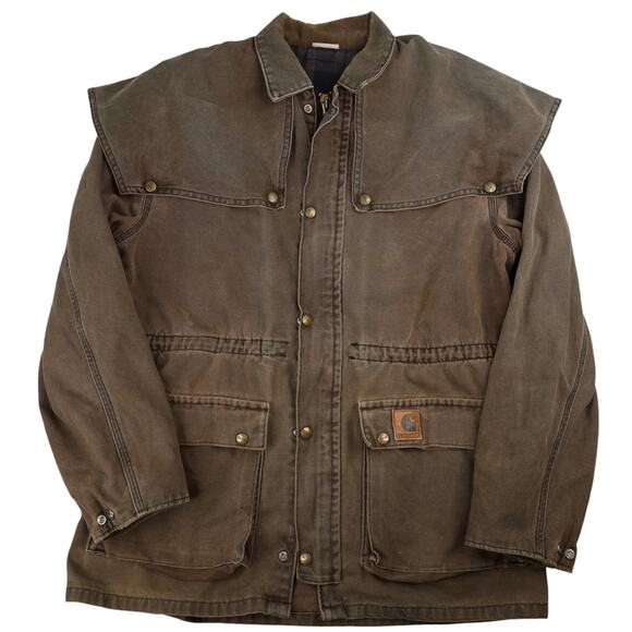Vintage Carhartt Heavy Canvas Duster Jacket